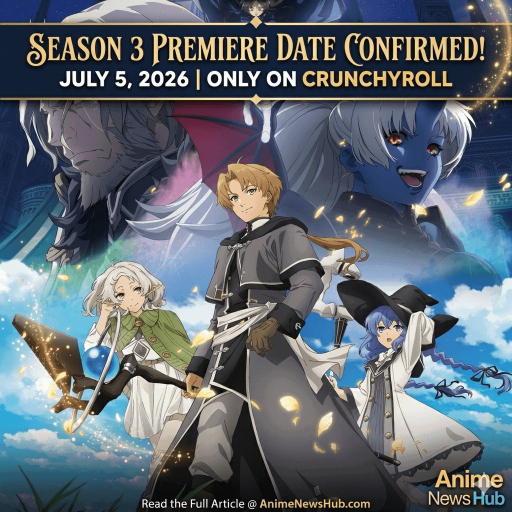 Mushoku Tensei Season 3 release date