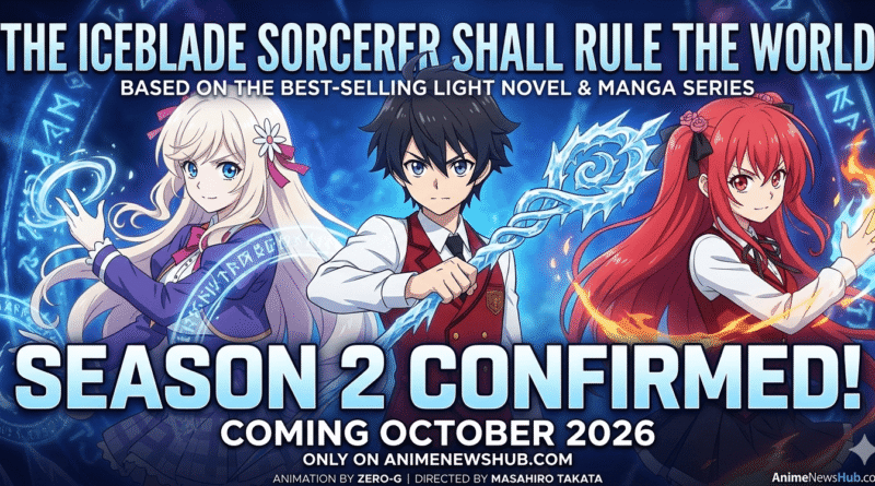 The Iceblade Sorcerer Shall Rule the World Season 2 visual