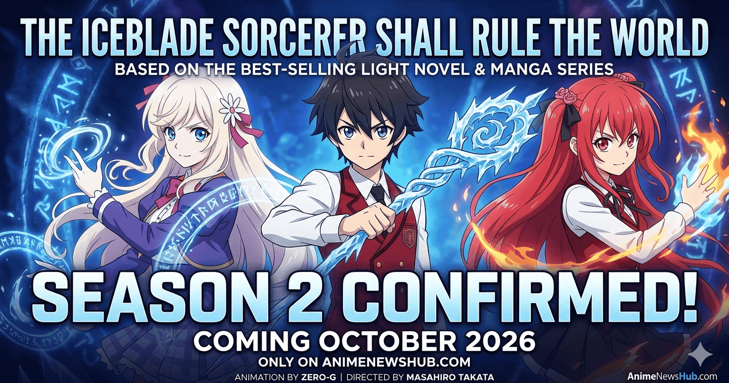 The Iceblade Sorcerer Shall Rule the World Season 2 visual